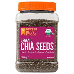 Organic Chia Seeds - Omega-3, Protein, Fiber Boost