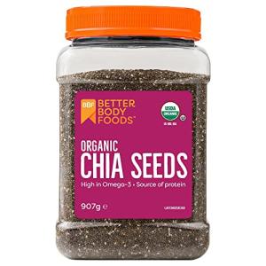 BetterBody Foods Organic Chia Seeds - Nutrient-Packed Superfood