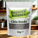 Nature's Balance Raw Black Chia Seeds 1kg