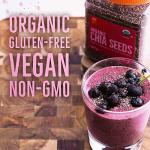 Organic Chia Seeds - Omega-3, Protein, Fiber Boost