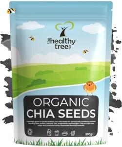 Organic Chia Seeds - High Fiber, Protein, Omega-3