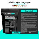 Nature Diet Chia Seeds - 2kg Omega-3 Fiber