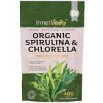 Organic Spirulina & Chlorella Tablets - 2000mg Daily