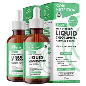 High Strength Liquid Chlorophyll Drops - 2 Pack