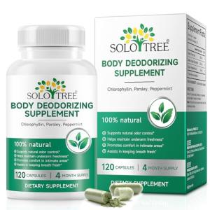 Chlorophyll Capsules for Natural Body Odor Control
