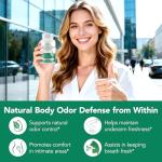 Chlorophyll Capsules for Natural Body Odor Control