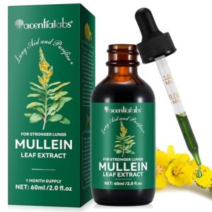 Mullein Drops for Lung and Respiratory Health