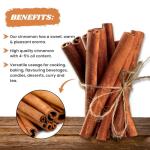 Sweet and Aromatic Cinnamon Sticks - 100g