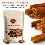 Sweet and Aromatic Cinnamon Sticks - 100g