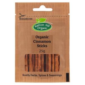 Organic Ceylon Cinnamon Sticks - 25g Pack
