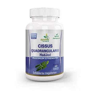 Ayushya Cissus Quadrangularis Capsules, 60 Count