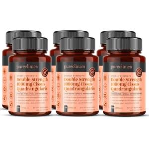 Double Strength Cissus Quadrangularis 1000mg, 1080 Veggie Caps