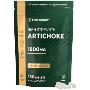 High Strength Artichoke Extract 1800mg, 180 Tablets