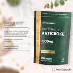 High Strength Artichoke Extract 1800mg, 180 Tablets