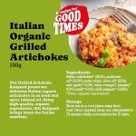 Mr Organic Organic Grilled Artichoke Antipasti 190g