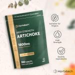 High Strength Artichoke Extract 1800mg, 180 Tablets