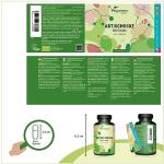 Vegavero Organic High Strength Artichoke Extract 120 Capsules