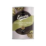 Epicure Artichoke Hearts in Salted Water, 390g