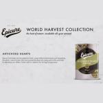 Epicure Artichoke Hearts in Salted Water, 390g