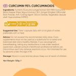 Turmeric Curcumin Capsules with Black Pepper & Ginger