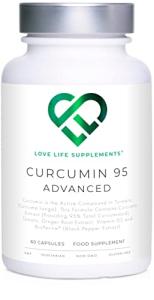 High Strength Curcumin 95 with BioPerine, 60 Caps