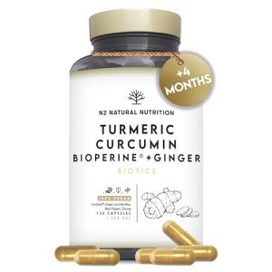 Turmeric Curcumin 10,000 mg with Probiotics & Ginger
