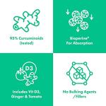 High Strength Curcumin 95 with BioPerine, 60 Caps