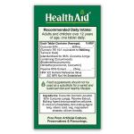 HealthAid Curcumin 3 Vegan Tablets - 30 Count