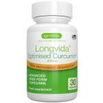 Longvida Optimised Curcumin 500mg - Vegan Capsules