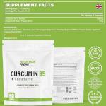 High Strength Curcumin 95 with Bioperine Capsules