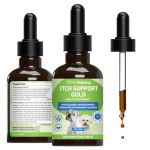 Itch Support Gold for Dogs - Herbal Allergy Relief