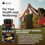 Maca Root, Ashwagandha & Ginseng Capsules - 180 Count