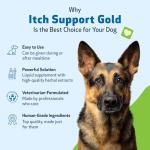 Itch Support Gold for Dogs - Herbal Allergy Relief