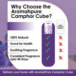 Aromahpure Organic Lavender Camphor Cube - Freshener