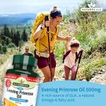 Evening Primrose Oil 500mg - Supports Hormonal Balance