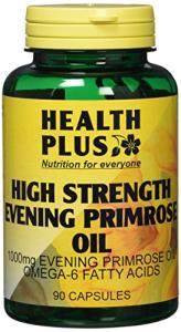 Health Plus Evening Primrose Oil 1000mg - 90 Capsules