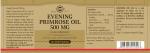 Solgar Evening Primrose Oil 500 mg Softgels