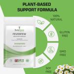 Bodygenix Feverfew 1000mg Capsules for Headache Relief