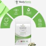 Bodygenix Feverfew 1000mg Capsules for Headache Relief