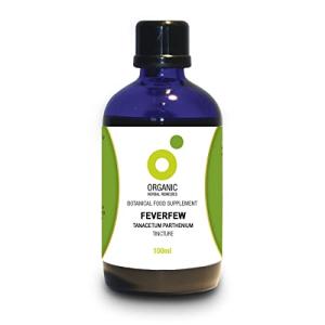 Organic Feverfew Tincture 100ml for Wellness