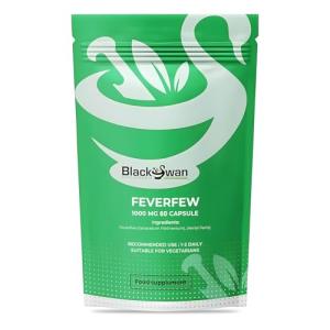 Feverfew 1000mg Capsules for Migraine Relief