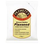 Ground Golden Flaxseed 175g by Prewetts