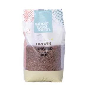 Wholefood Earth Brown Linseed - High Fibre Protein