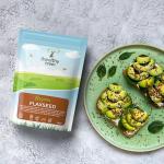 Organic Brown Flax Seeds - Omega 3 & Fiber