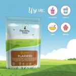 Organic Brown Flax Seeds - Omega 3 & Fiber