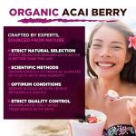 Organic Acai Berry Powder - Antioxidant Boost 200g