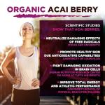 Organic Acai Berry Powder - Antioxidant Boost 200g