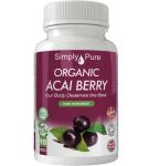 Organic Acai Berry Antioxidant Capsules 500mg x 90