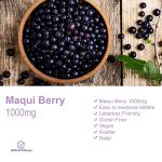 UKHealthHouse Maqui Berry Tablets 1000mg - Antioxidant Support