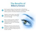 Health4All Bilberry Extract 8000mg, 120 Capsules